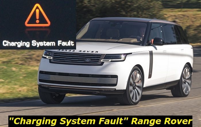 charging system fault in range rover